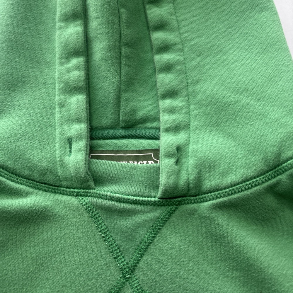 American Eagle Womens Size XL Hoodie Green Logo Y2K - Picture 3 of 8